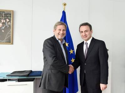 Armenia envoy and EU Commissioner discuss preparation for Riga summit