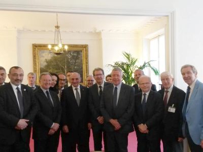 Karabakh President holds talks at France National Assembly