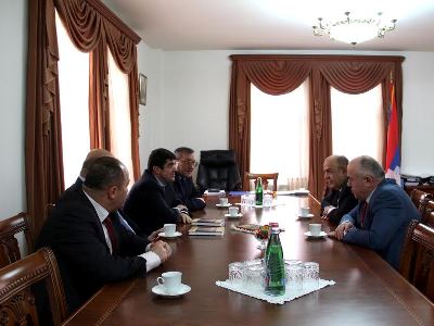 Премьер НКР принял ректора Ереванского политехнического университета