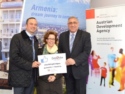 «Եվրատեսիլ-2015» մրցույթի շրջանակներում հայկական տաղավար Վիեննայում