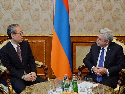Նախագահականում քննարկել են համագործակցությունը «Տոշիբա մեդիկալ սիսթեմս»-ի հետ (ֆոտո)