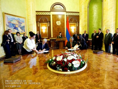 Հայաստանը երկարաժամկետ համագործակցության համաձայնագրեր է ստորագրել «Մայքրոսոֆթ»-ի հետ (ֆոտո)