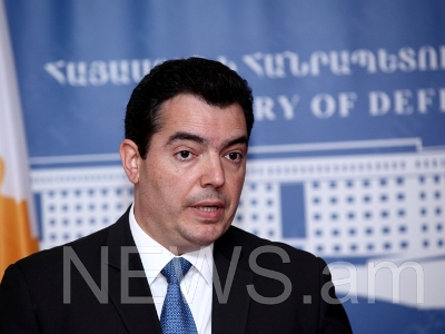 Minister: Cyprus-Armenia defense cooperation aimed at peaceful purposes