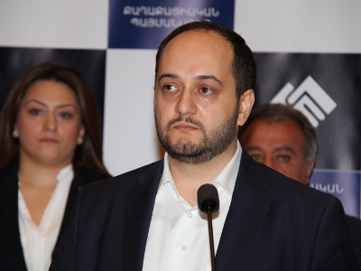 Араик Арутюнян избран председателем правления «Гражданского договора»
