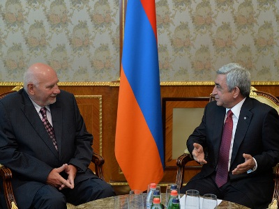 Armenia President briefs Czech Republic Constitutional Court President on reforms process