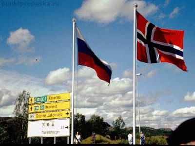 Иранец пытался переползти из России в Норвегию