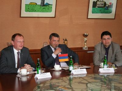 Armenia ambassador pays working visit to Czech region