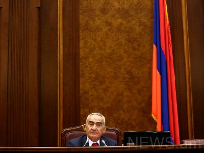 Armenia speaker and PACE co-rapporteurs discuss constitutional reforms