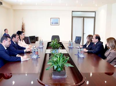 Yerevan mayor and chargé d’affaires discuss Syrian Armenians