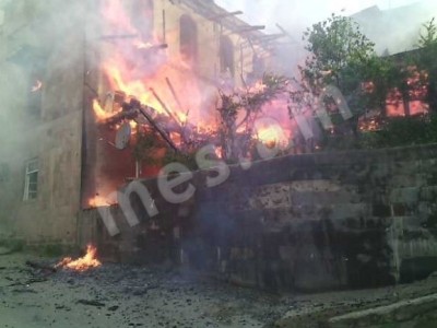 Из-за пожара в Мегри 24 семьи остались без крова: есть жертва