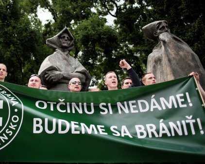 140 человек задержаны в Братиславе в ходе протеста против миграционной политики ЕС