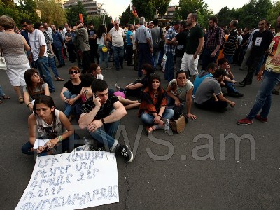 Նստացույց անողներին սադրում են՝ փորձելով խափանել այսօրվա երթը. ակտիվիստ