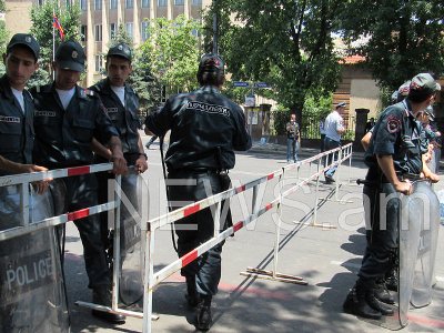 Բաղրամյան պողոտայից քաղաքացի է բերման ենթարկվել