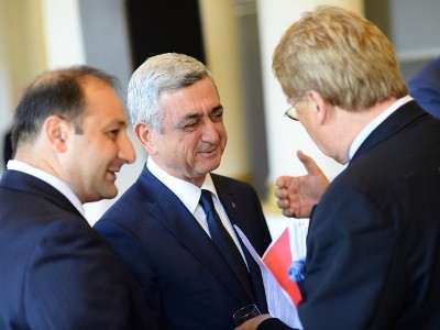 Armenia President takes part in EPP summit in Brussels (PHOTO)