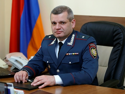 Chief of Armenia's road police dismissed