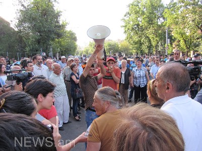 «Ոչ թալանին» նախաձեռնության անդամը չի բացառում Բաղրամյանի ակտիվիստների հետ նորից միանալը (ֆոտոռեպորտաժ)