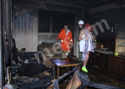 Yerevan apartment destroyed by fire