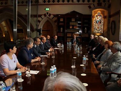 Karabakh President visits UK