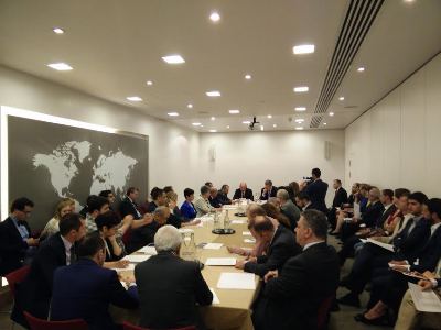 Բակո Սահակյանը ելույթ է ունեցել հայտնի «Չաթըմ Հաուս»-ում. նա ներկայացրել է ԼՂՀ խնդիրը
