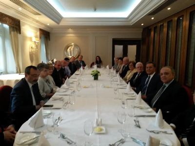 Karabakh president meets with members of Hayastan All-Armenian Fund in UK