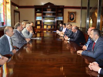 Karabakh President meets representatives of Armenian parties in London