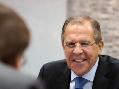 Russia MFA reveals “addressee” of FM Lavrov’s blowing a kiss