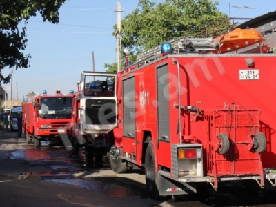 Խոշոր հրդեհ Նոր Արեշում. «ԲԻՍ-1» աստիճան (ֆոտո)