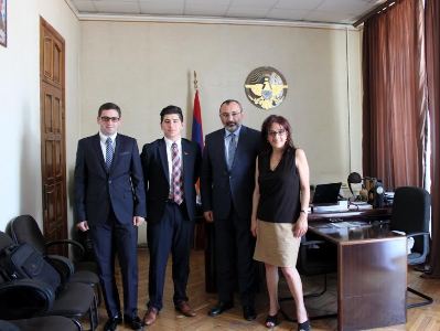 Karabakh FM receives Armenian Assembly of America delegation