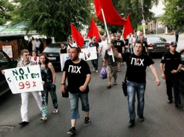 Demonstration being staged in Moldova against electricity and natural gas price hike
