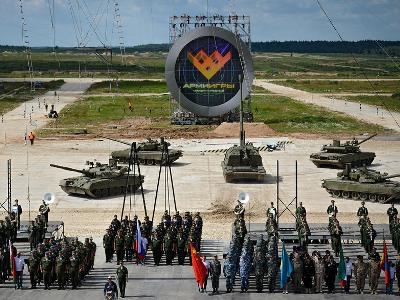 На полигоне в Алабино стартовали «Армейские международные игры — 2015»