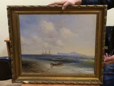 Aivazovsky painting stolen from Russia museum is found