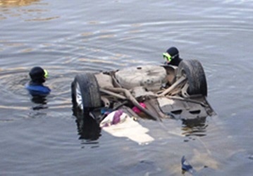 Sport utility vehicle falls into Armenia’s Lake Sevan