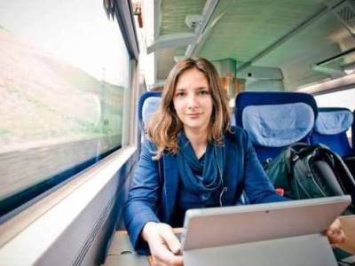 Germany student lives on trains