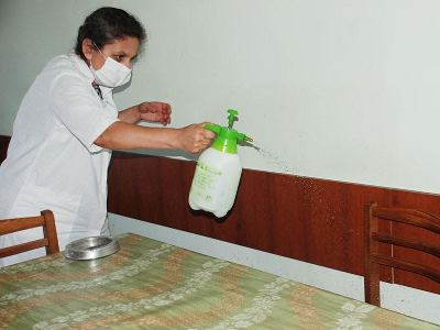 ՔԿՀ-ներում առաջին անգամ իրականացվում են դեզինսեկցիոն միջոցառումներ (ֆոտո)