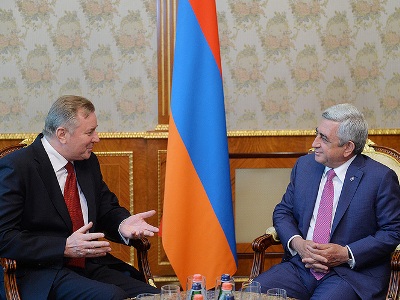 Ուկրաինայի դեսպանն ավարտում է առաքելությունը. Նրան ընդունել է Սերժ Սարգսյանը (ֆոտո)