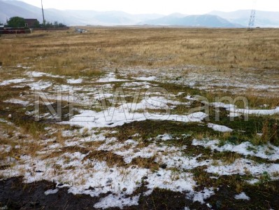 Հերմոն գյուղում կարկուտ է տեղացել