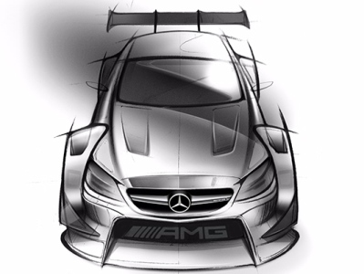 «Մերսեդեսը» DTM-ի համար ներկայացրել է նոր մեքենայի արտաքին տեսքը (Ֆոտո)