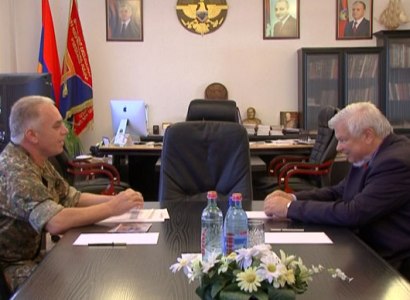 Արցախի ՊՆ նախարարը Կասպշիկին ներկայացրել է իրավիճակը շփման գծում