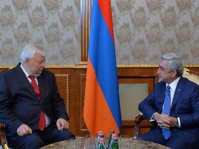 Սերժ Սարգսյանը ԵԱՀԿ ներկայացուցչի հետ քննարկել է սահմանի իրավիճակը