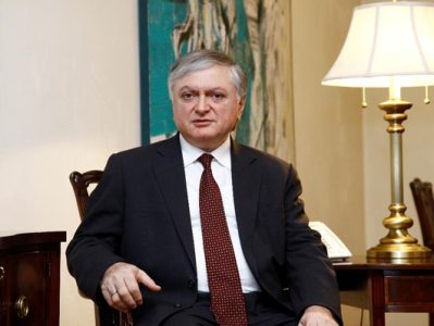 Armenia Foreign Minister to travel to Paris