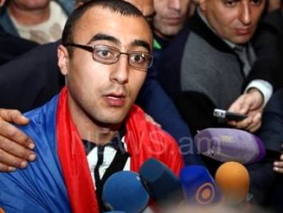 Армянский военнослужащий Акоп Инджигулян завершил военную службу