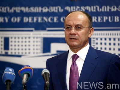 Armenian Defense Minister to travel to Tajikistan