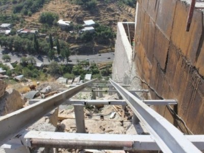 Injured man regaining consciousness after Yerevan construction site elevator accident