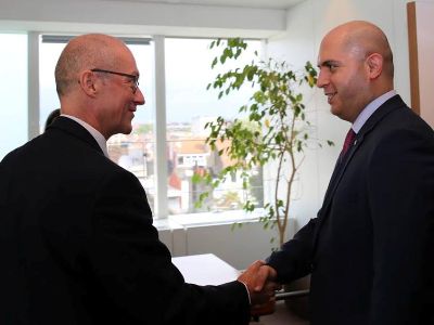 Министр образования Армении в Брюсселе обсудил вопрос открытия офиса программы «Эразмус»
