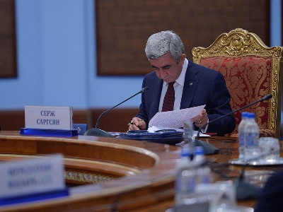 ՀԱՊԿ երկրները զինված կազմավորումների փոխադրման ոլորտում  համաձայնագիր են ստորագրել. Սերժ Սարգսյան