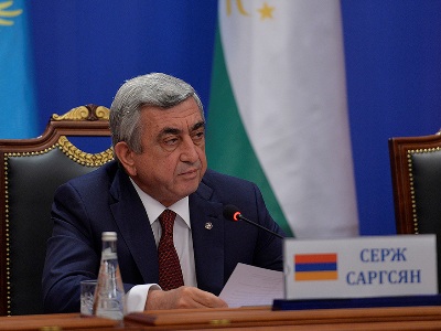 Серж Саргсян: КСОР готовы отразить любую агрессию против стран-членов ОДКБ