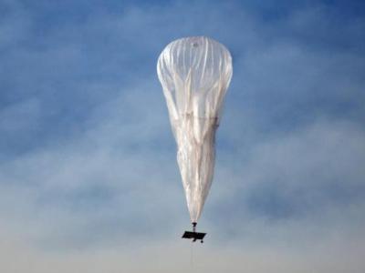 Google Loon օդապարիկը ընկել է բնակելի տան բակում