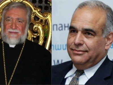 Raffi Hovannisian and Catholicos Aram I discuss contemporary challenges