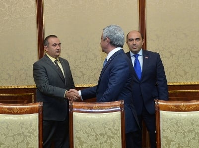 Armenia President discusses constitutional changes with MPs