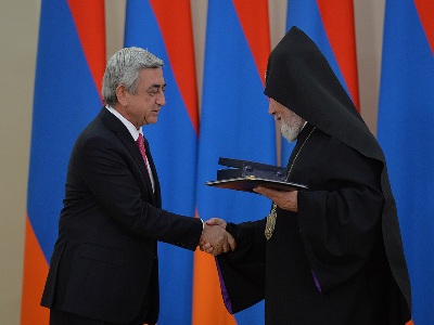 Armenia Independence Day anniversary awards presented at Presidential Palace (PHOTOS)